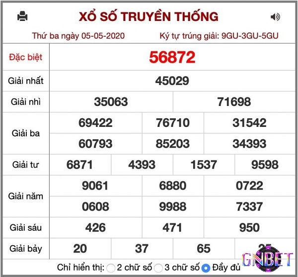 XSMB có 27 giải thưởng thì sẽ có 27 số lô đề tương ứng với 2 số cuối