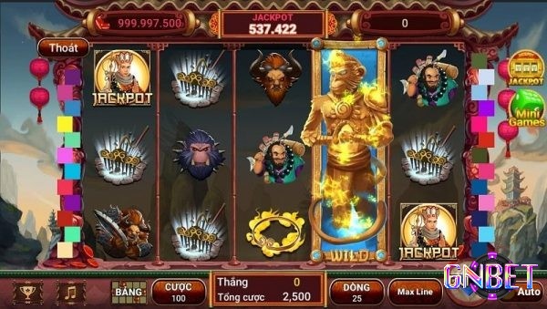 Tây Du Ký thuộc top game nổ hũ cược thủ nên chơi