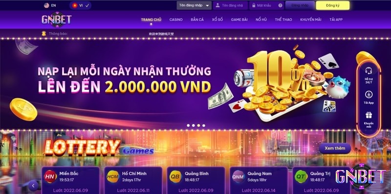 Tìm hiểu thông tin về App cá cược uy tín GNBET