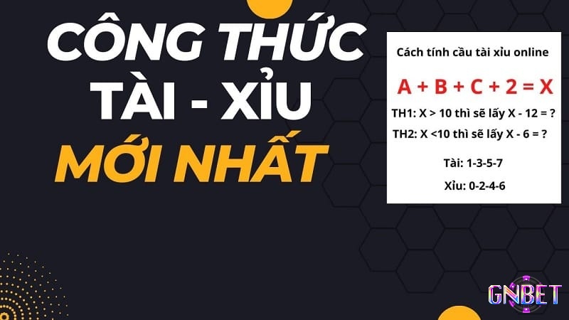 Tìm hiểu thông tin về Công thức tính tài xỉu online