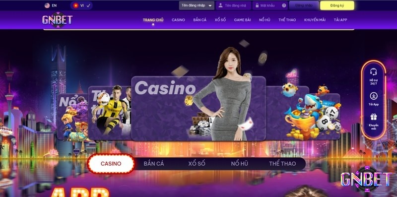 Tham gia chơi game bài Baccarat tại nhà cái Gnbet