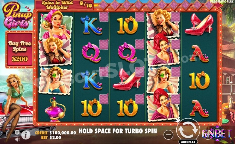 Slot này từ Pragmatic Play có 5 cuộn 4 hàng và 20 hàng thanh toán