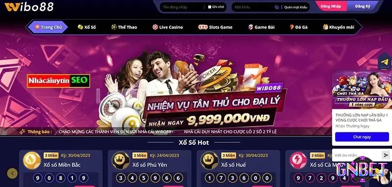 Điểm hấp dẫn khi đăng nhập Wibo88 là kho game cá cược khủng