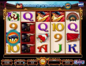 Pamplona: Slot chủ đề đấu bò tót của nhà phát hành IGT