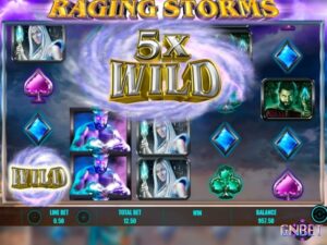 Raging Storms Hot Slot hấp dẫn, độc đáo với gameplay đa dạng