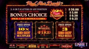 Red Hot Devil: Slot nữ ác quỷ với các vòng quay rực lửa