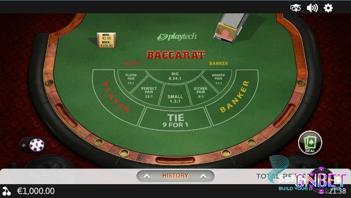 Tìm hiểu thông tin về Playtech baccarat