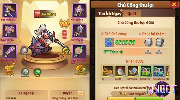 Các vị tướng được thiết kế theo phong cách Chibi đáng yêu