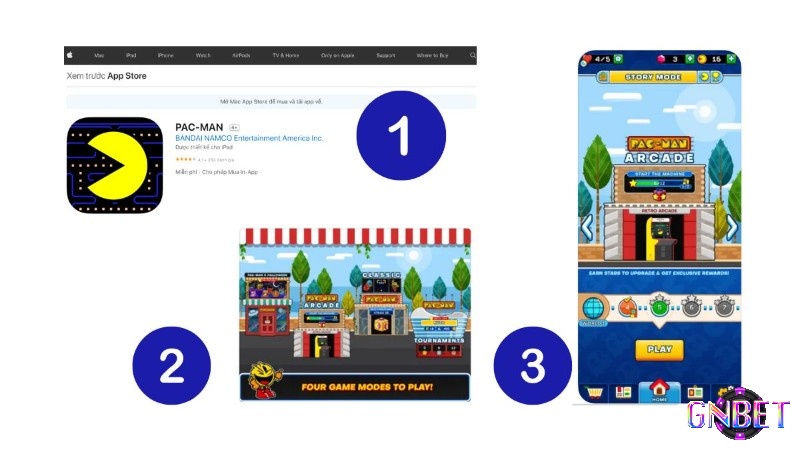 Cách tải PAC-MAN iOS rất đơn giản